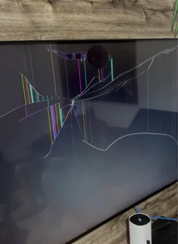 TV Samsung 55 UN55DU7700G retirada de peças 1ano de uso