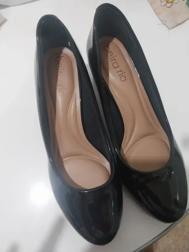 Scarpin Salto Grosso Feminino N°38