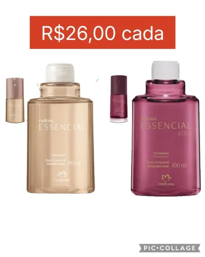 Refil essencial feminino 100ml