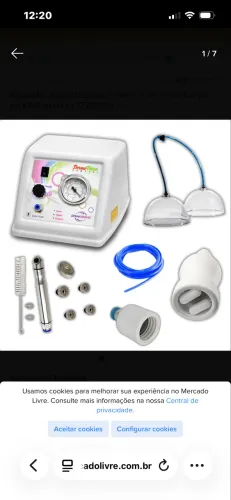 Aparelho de estética endermo