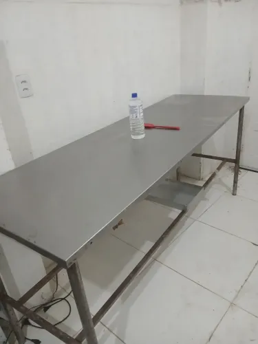 Mesa em inox 2 metros!!