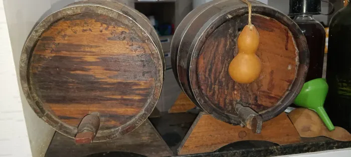 Barril de cachaça de carvalho