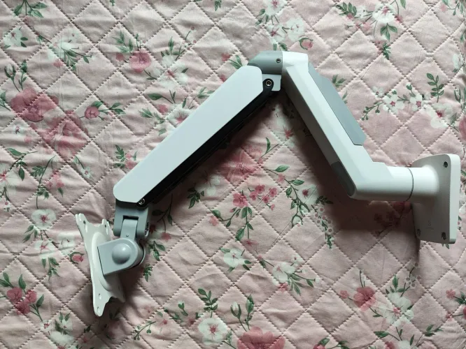 Suporte Articulado para Monitor Onistek ON-F90B Branco Pistão a Gás