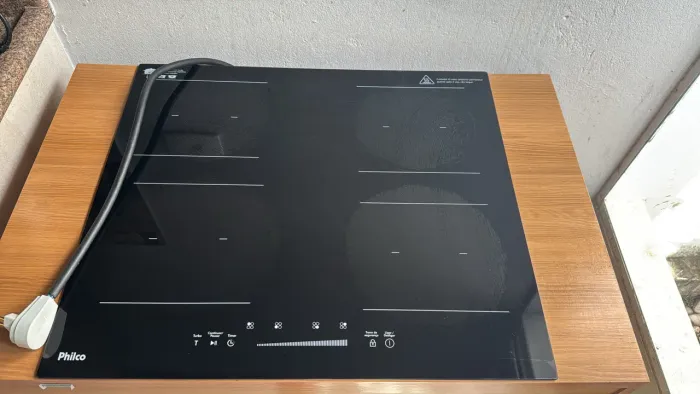 Fogão cooktop indução Philco semi novo - voltagem 220