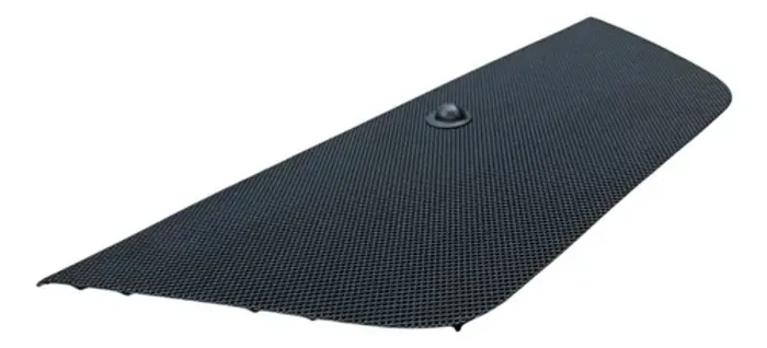 Tela Grade Som Acabamento Central Mercedes C180 2012 2013 Preto