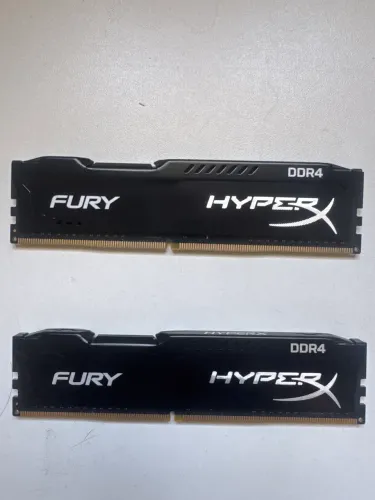 Memória ram ddr4 hyper x fury 8gb (2x4gb) 2133 mhz