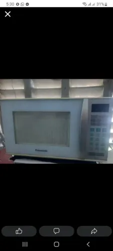 Microondas panasonic do grande zap *