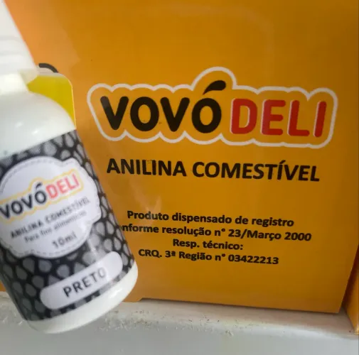 Kit 5 Anilina Comestível por 10