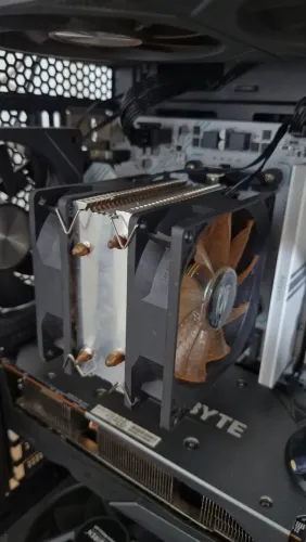 Ar cooler de duas fans