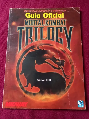 Revista Games Guia Oficial Mortal Kombat Trilogy