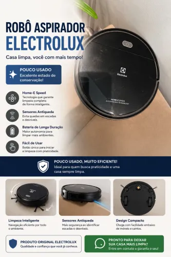 Robô Aspirador Eletrolux 