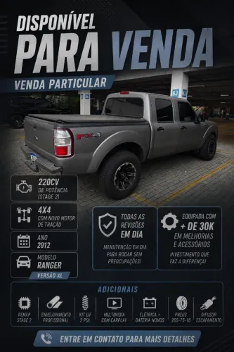 Ford Ranger XL 3.0 PSE 163cv 4X4 CD TB Diesel 2011