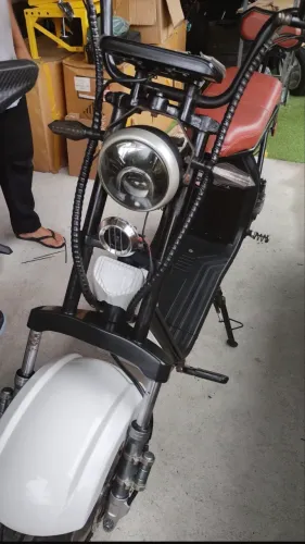 Scooter elétrica 2000w branca