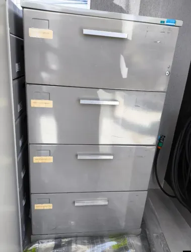 Armário multiuso gaveteiro em aço inox 