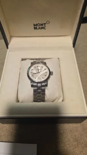 Relógio Montblanc Star Date Quartz 39 mm Ref. 108761 - Novo, Nunca Usado, Completo