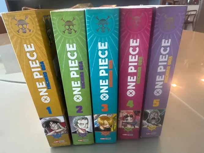 Exemplares One Piece- Novíssimos - Vol 1 a 5