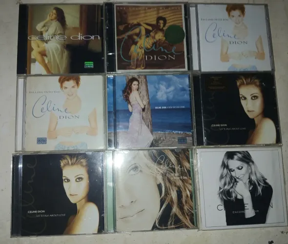 Cd's Celine Dion