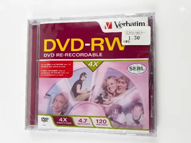 DVD-RW Verbatim - Novo Lacrado