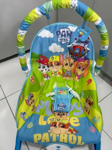 Cadeira bebê patrulha canina 
