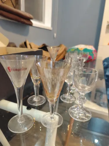 Lote taças de licor