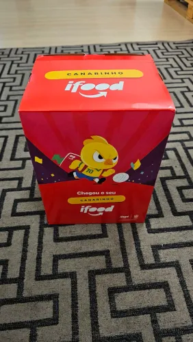 Pelúcia Miniatura Canarinho 1994 iFood