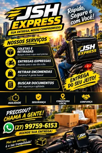  PRECISA DE UMA ENTREGA RÁPIDA, SEGURA E SEM COMPLICAÇÃO