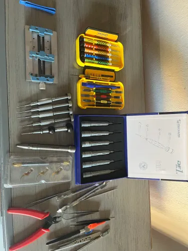 Kit Completo para Assistência Técnica de Celular - Ferramentas Seminovas