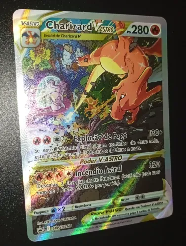 Carta Pokémon Charizard VASTRO PROMO 2022 NM em Perfeito Estado