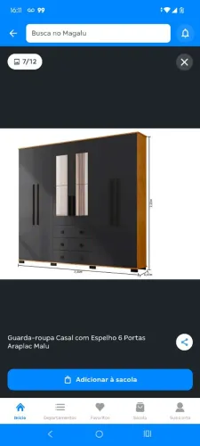 Guarda roupa casal 