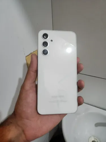 ?Carcaça Traseira + Aro com Botões Samsung Galaxy A54 5G - Branco (SM-A546)