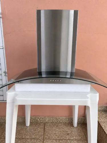 Coifa Cadence - Inox e Vidro Curvo