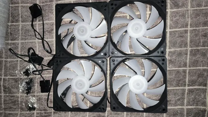 4 Fans Rgb 12v