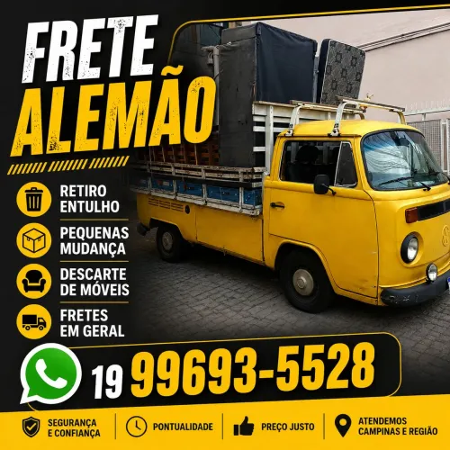 Frete e pequenas mudanças 