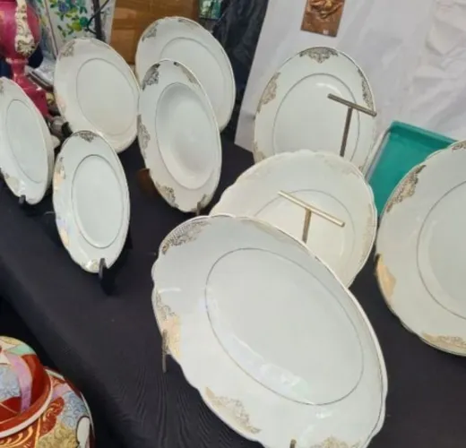 JOGO DE JANTAR COMPLETO PORCELANA REAL