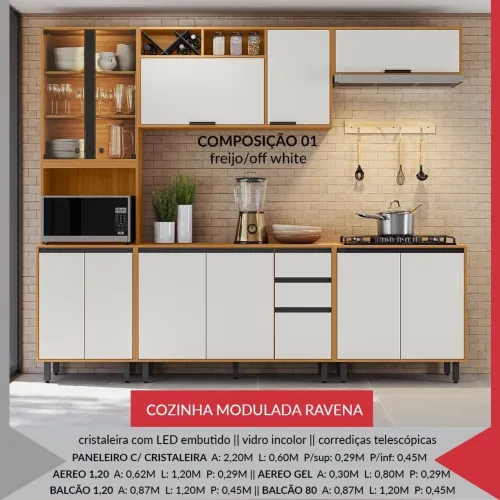 Armário de Cozinha Completa