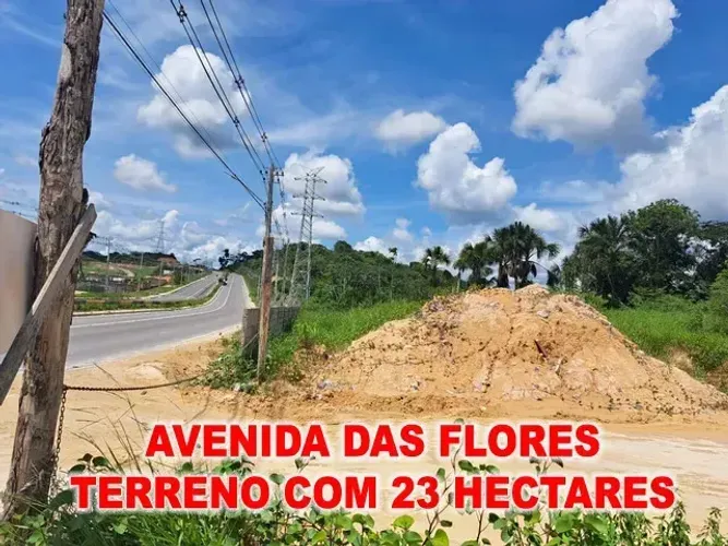 AVENIDA DAS FLORES, TERRENO com 23 Hectares, na Pista