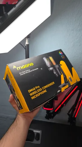 Microfone wireless Maono DM40 PRO