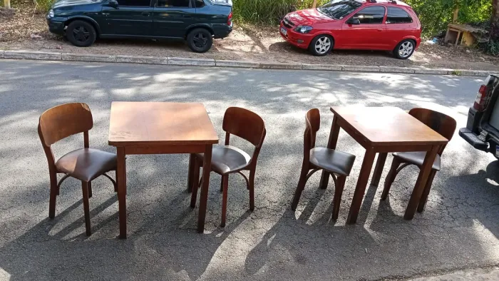 Jogos de mesas e cadeiras para restaurante 