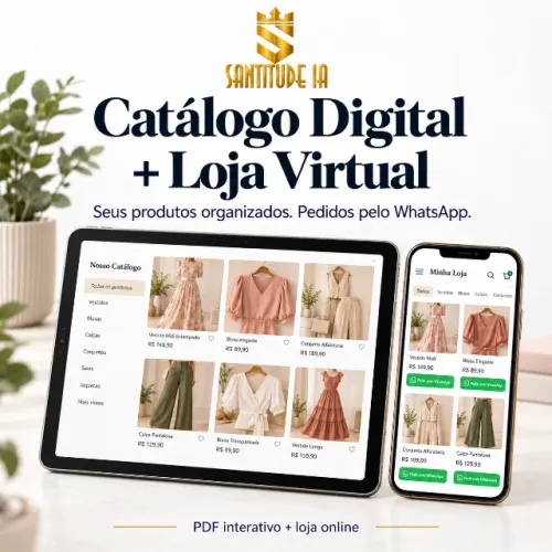 Catálogo Digital + Loja Virtual