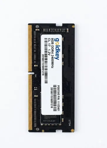 Memória RAM Notebook Goldkey 8gb Ddr4 2400mhz Cl17 1.2v