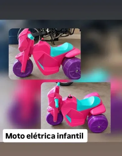 Triciclo (moto) elétrica infantil 