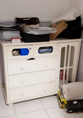CÔMODA USADA PARA QUARTO INFANTIL