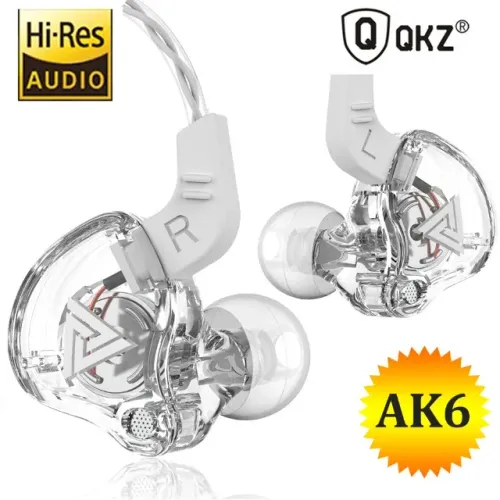 Fone QKZ AK6 com Microfone Integrado Original