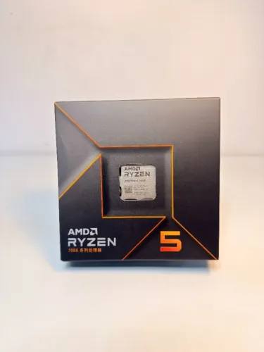  Processador AMD Ryzen 5 7600X 4.7GHz (5.3GHz Turbo), 6-Cores 12-Threads, AM5 lacrado