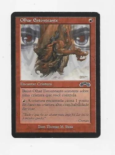 Carta Magic the Gathering Olhar Estonteante