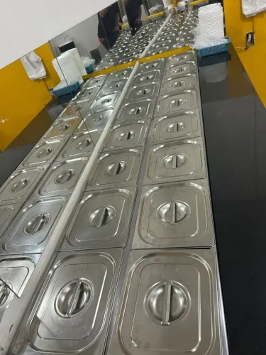 Buffet térmico 16 cubas ( inox)