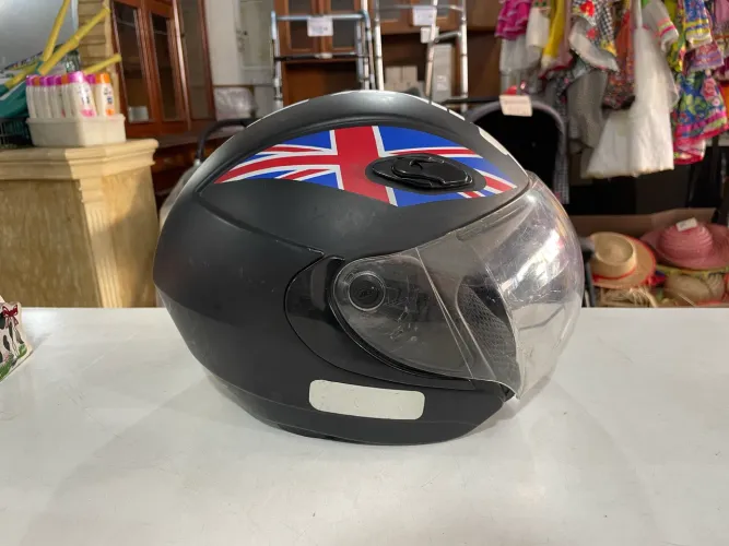 Capacete Vaz com Viseira Bolha Dupla