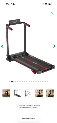 Esteira Genis Polishop gt 500