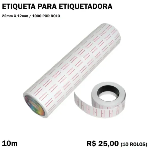 Etiquetas para Etiquetadora