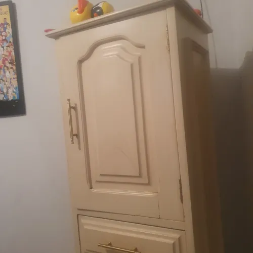 Estante torre antiga patina mogno marfim